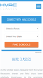 Mobile Screenshot of hvacclasses.org
